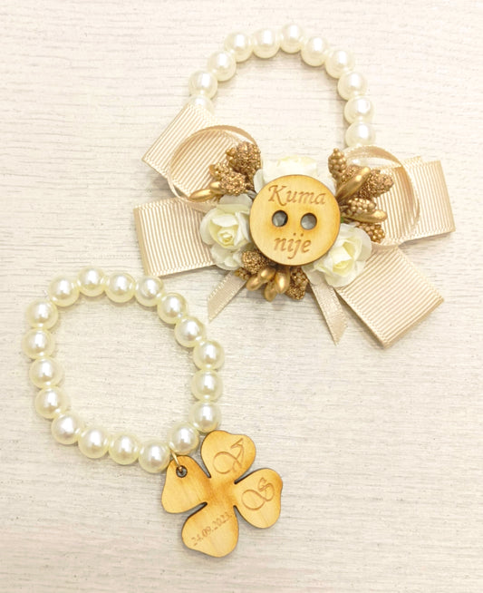 Kićenje gostiju sa detaljima u obliku deteline